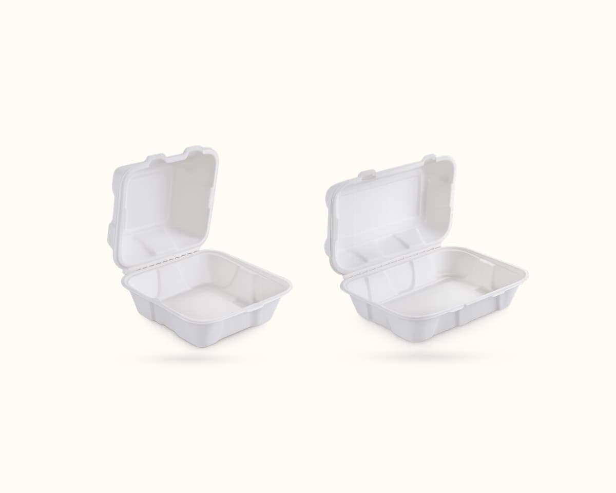 Bagasse Clamshell