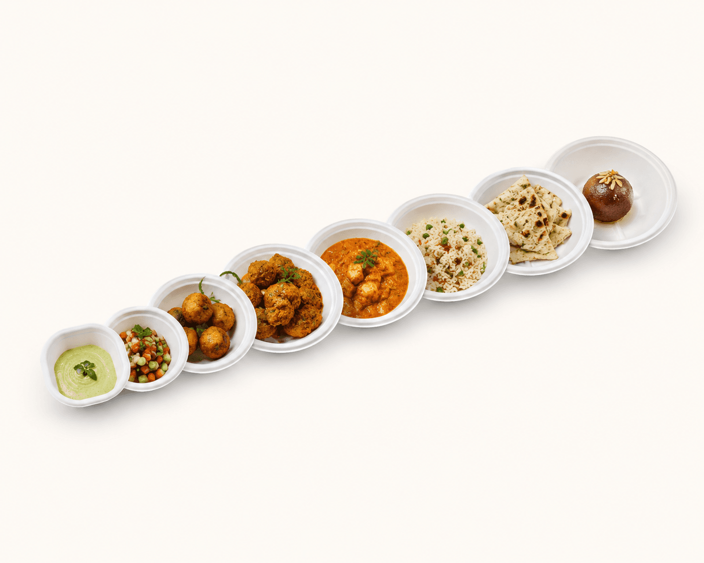 Bagasse Round Bowl selection 2