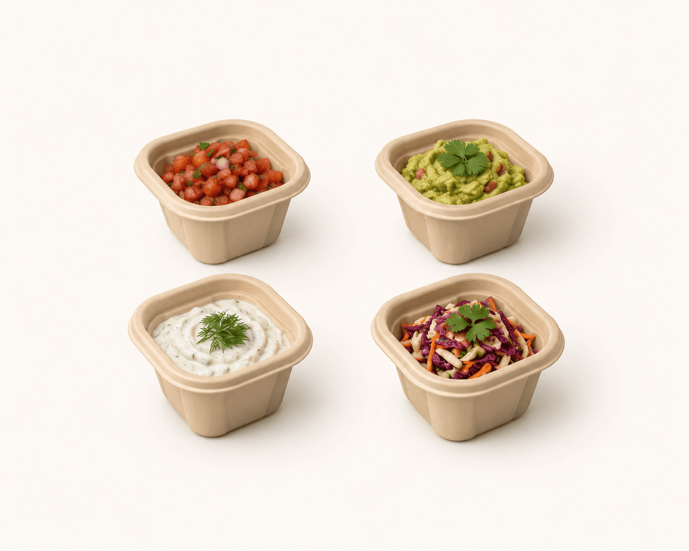 Bagasse Square Container selection 2
