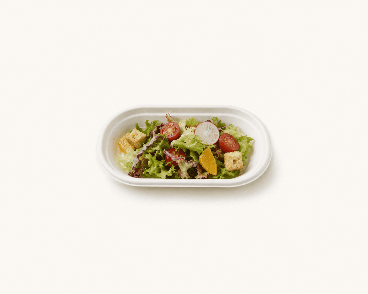 Bagasse Oval Tray selection 2