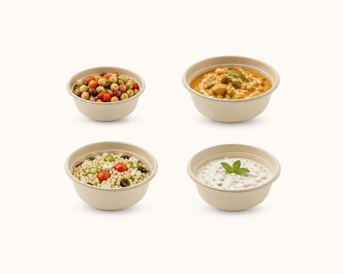 Bagasse Round Container selection 2