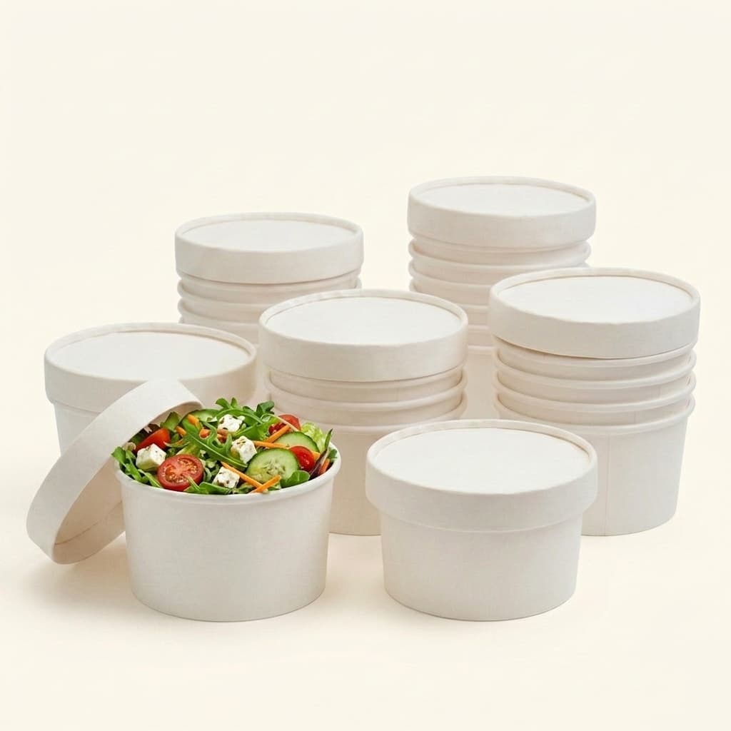 Paper Salad Container selection 2