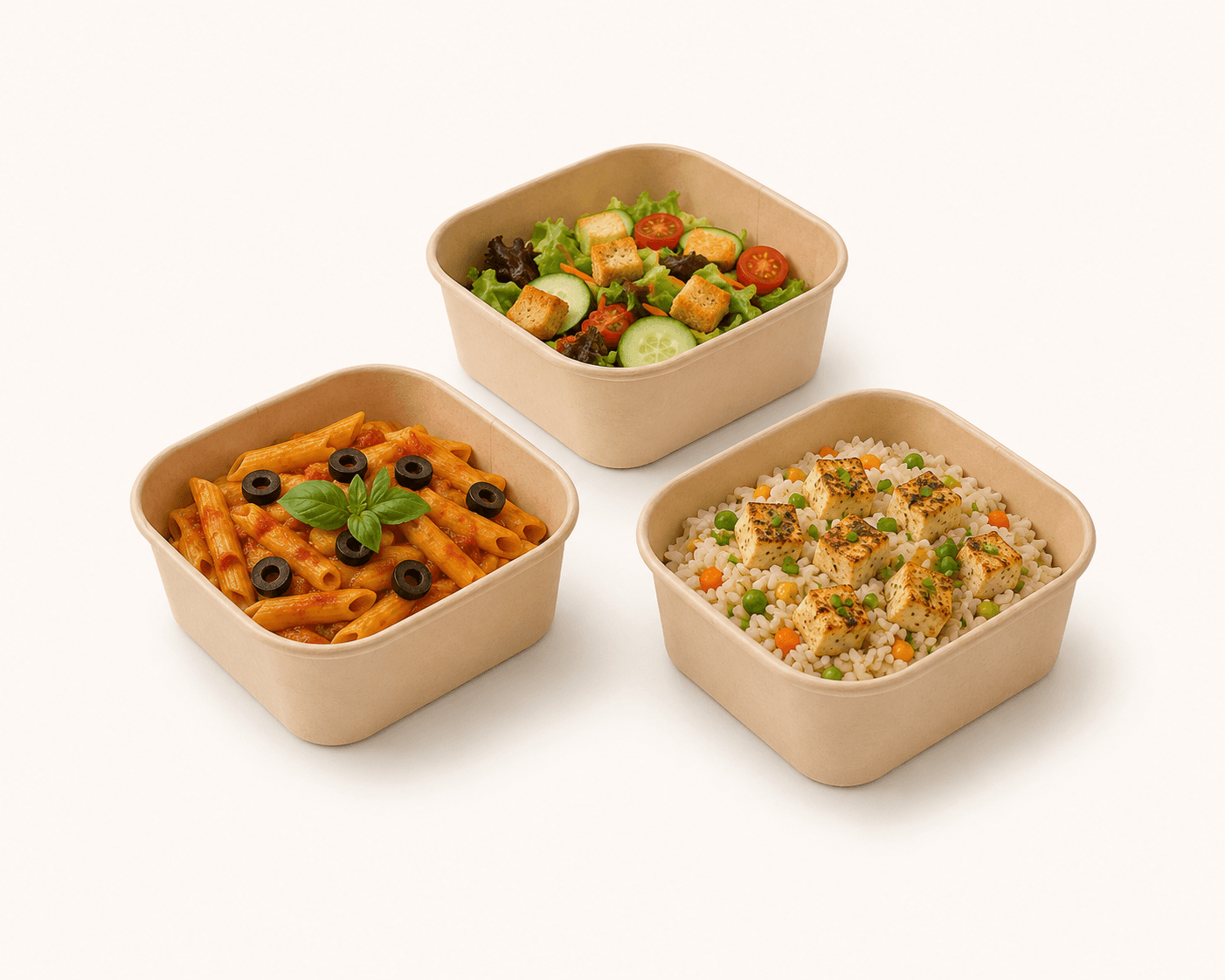 Paper Square Container selection 2