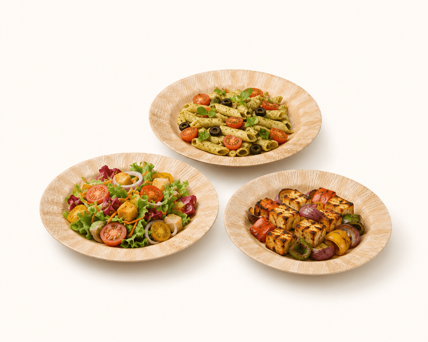 Areca Designer Round Plate selection 2