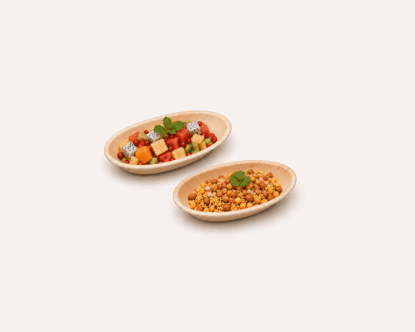 Areca Oval Bowl selection 2