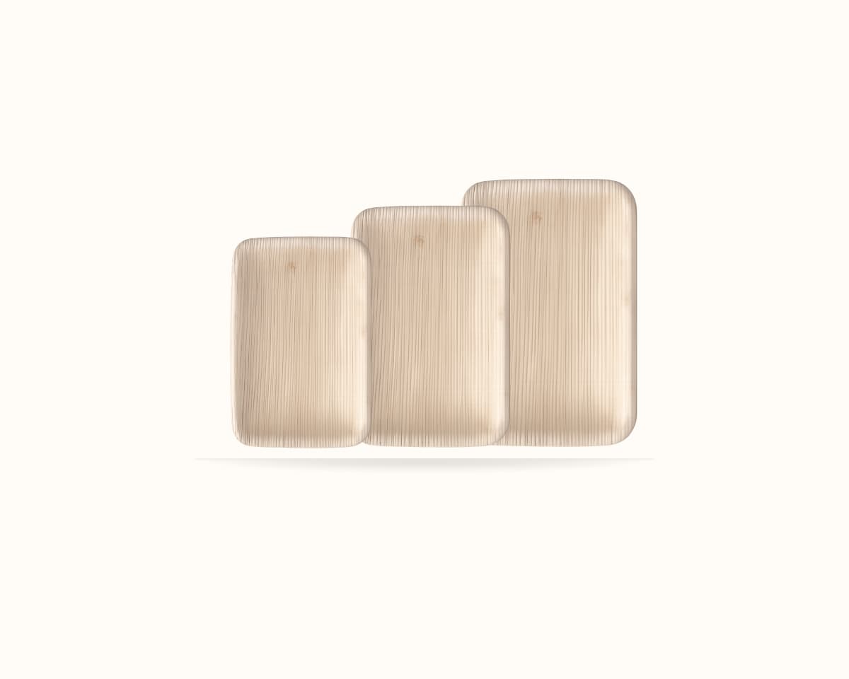 Areca Rectangle Plate