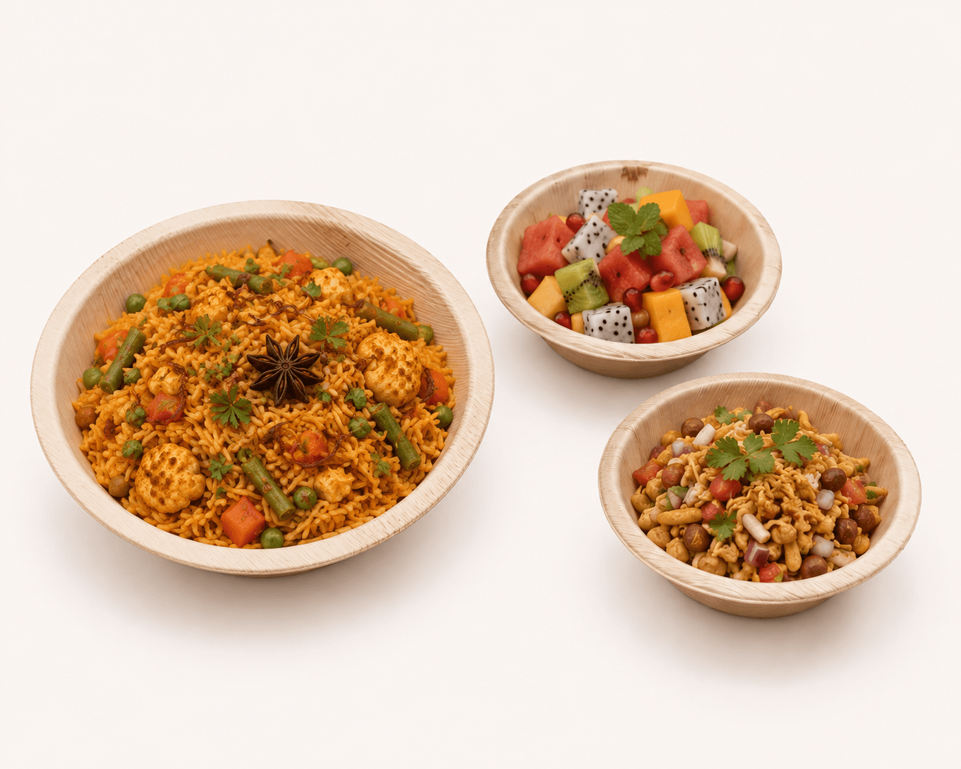 Areca Round Bowl selection 2