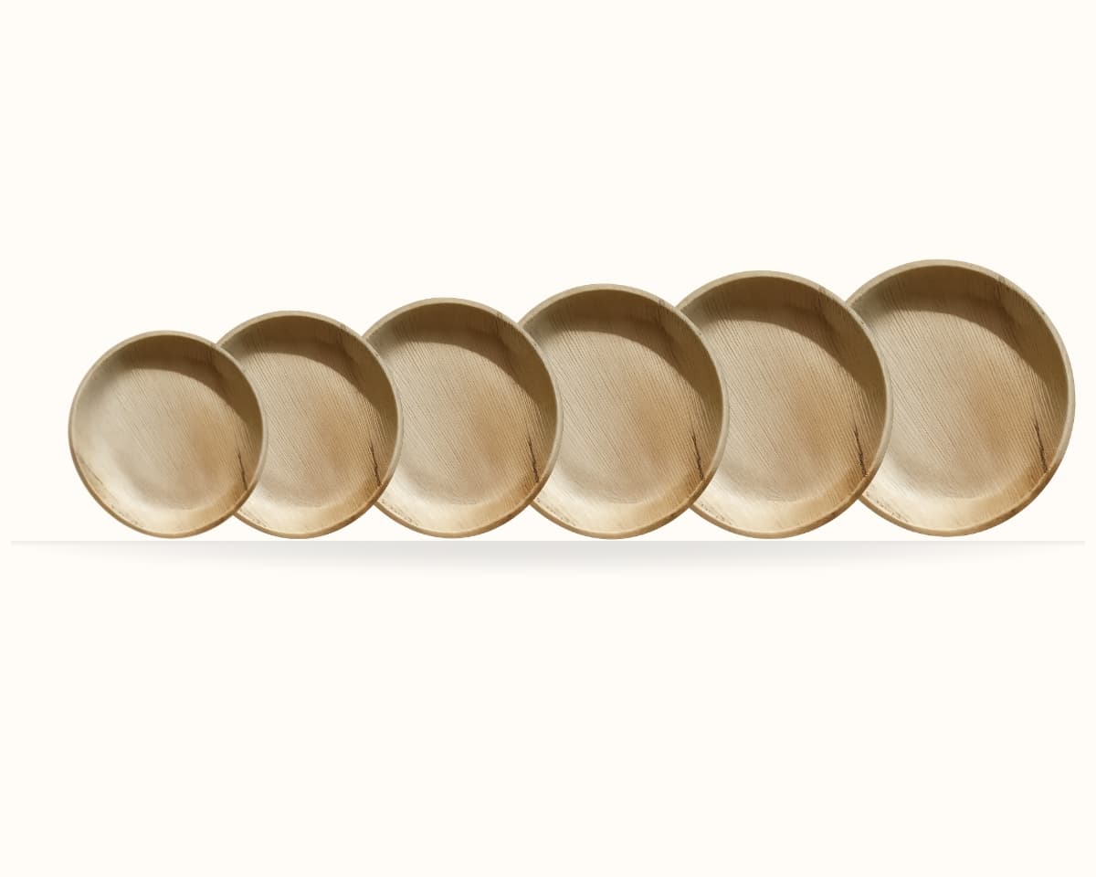 Areca Round Shallow Plate