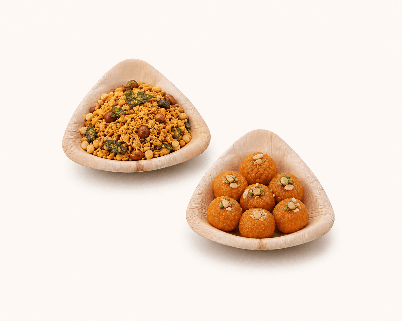 Areca Triangle Plate selection 2