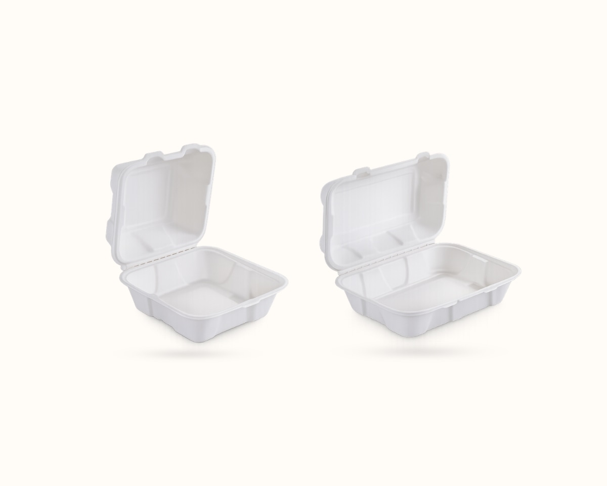 Bagasse Clamshell