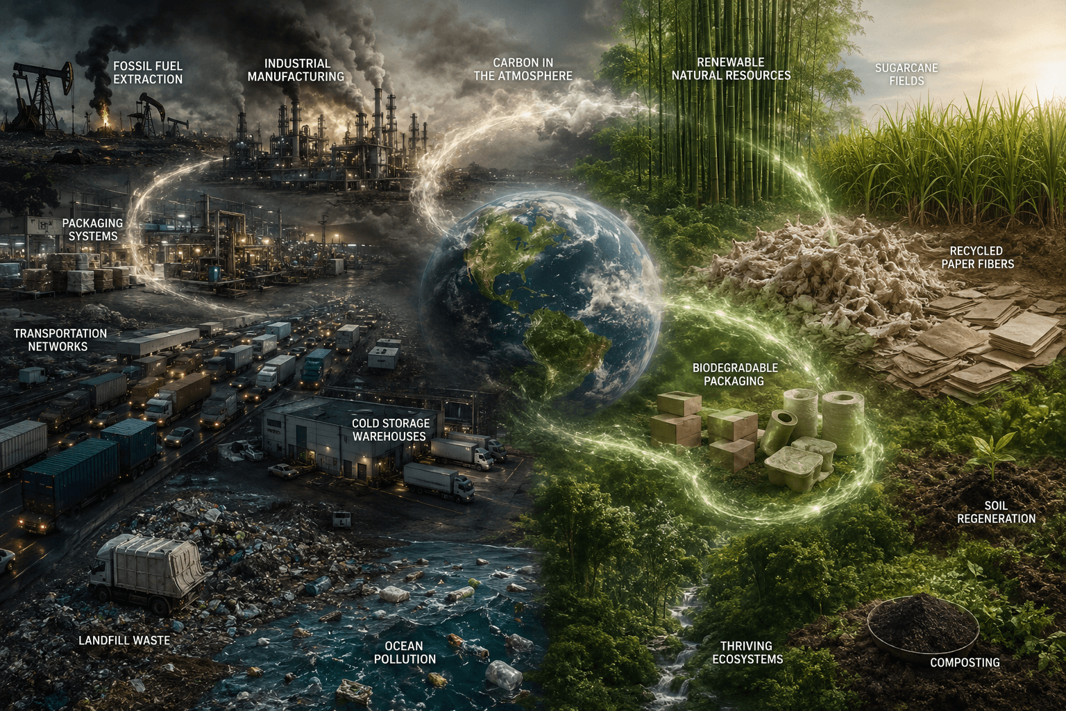 From Factory to Food: The Hidden Carbon Footprints